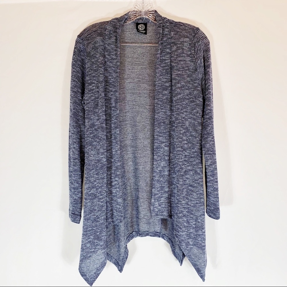 Bobeau Open Front Cardigan